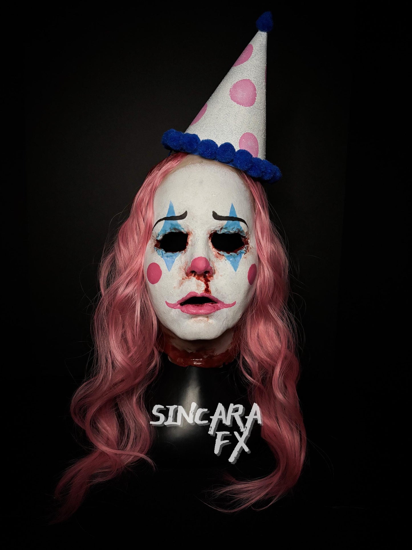 Bambino Silicone Mask- Pink Clown Variant