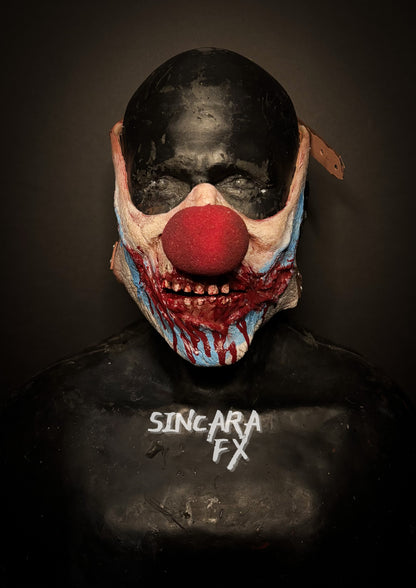 Hush Silicone Quarter Mask- Clown Variant