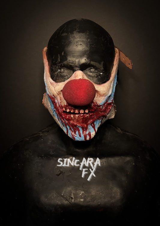 Hush Silicone Quarter Mask- Clown Variant