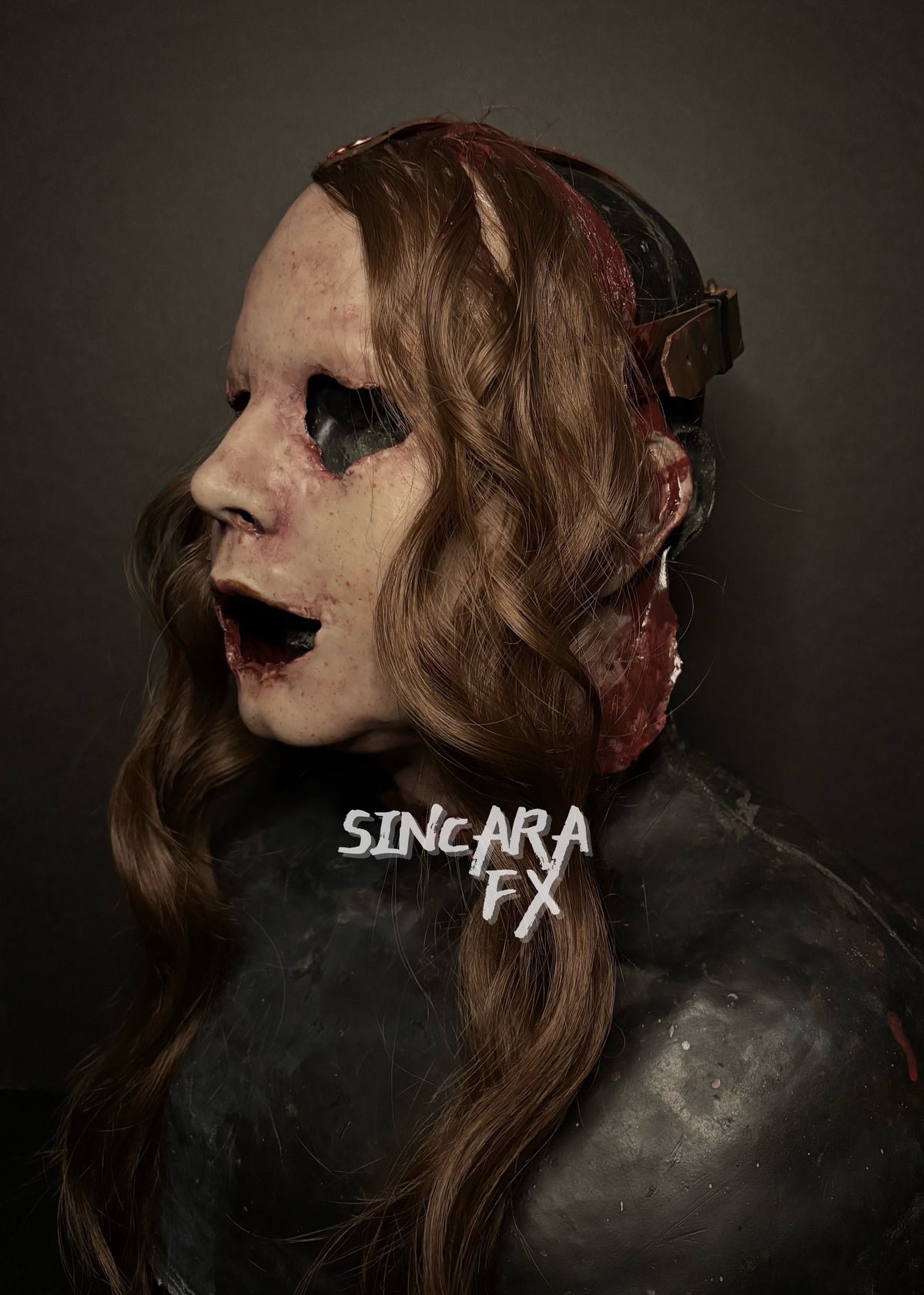 Bambino Silicone Mask- Stitched/Gray