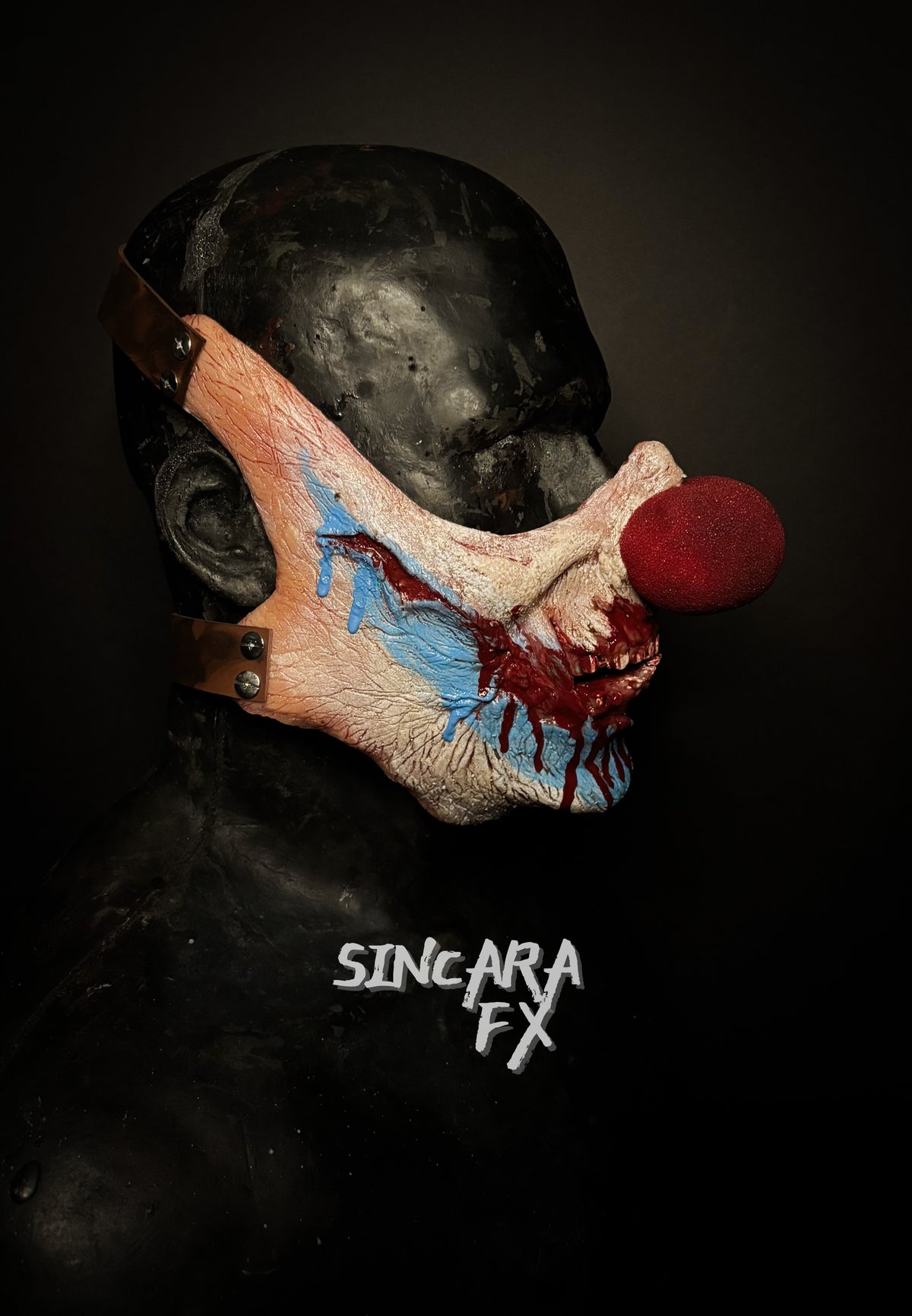 Hush Silicone Quarter Mask- Clown Variant