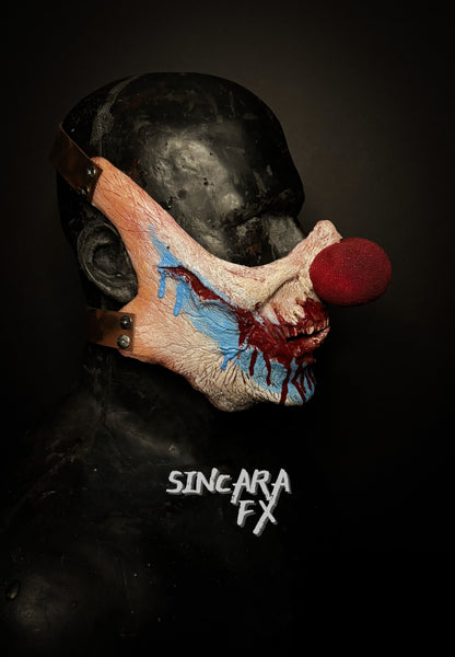 Hush Silicone Quarter Mask- Clown Variant