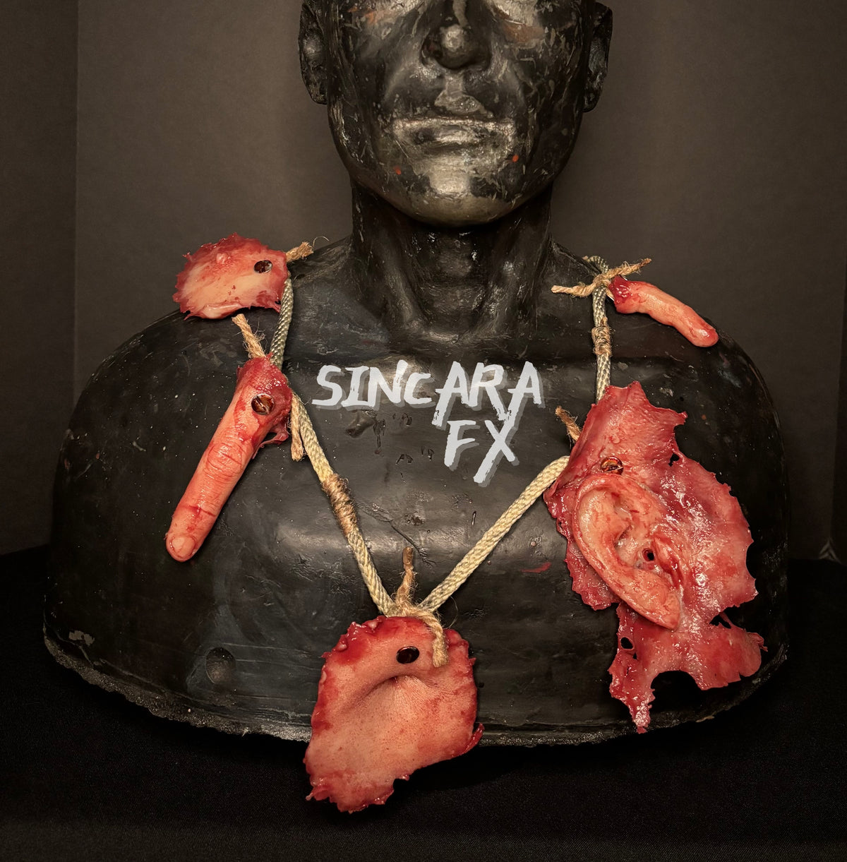 Silicone Body Parts Keepsake Necklace