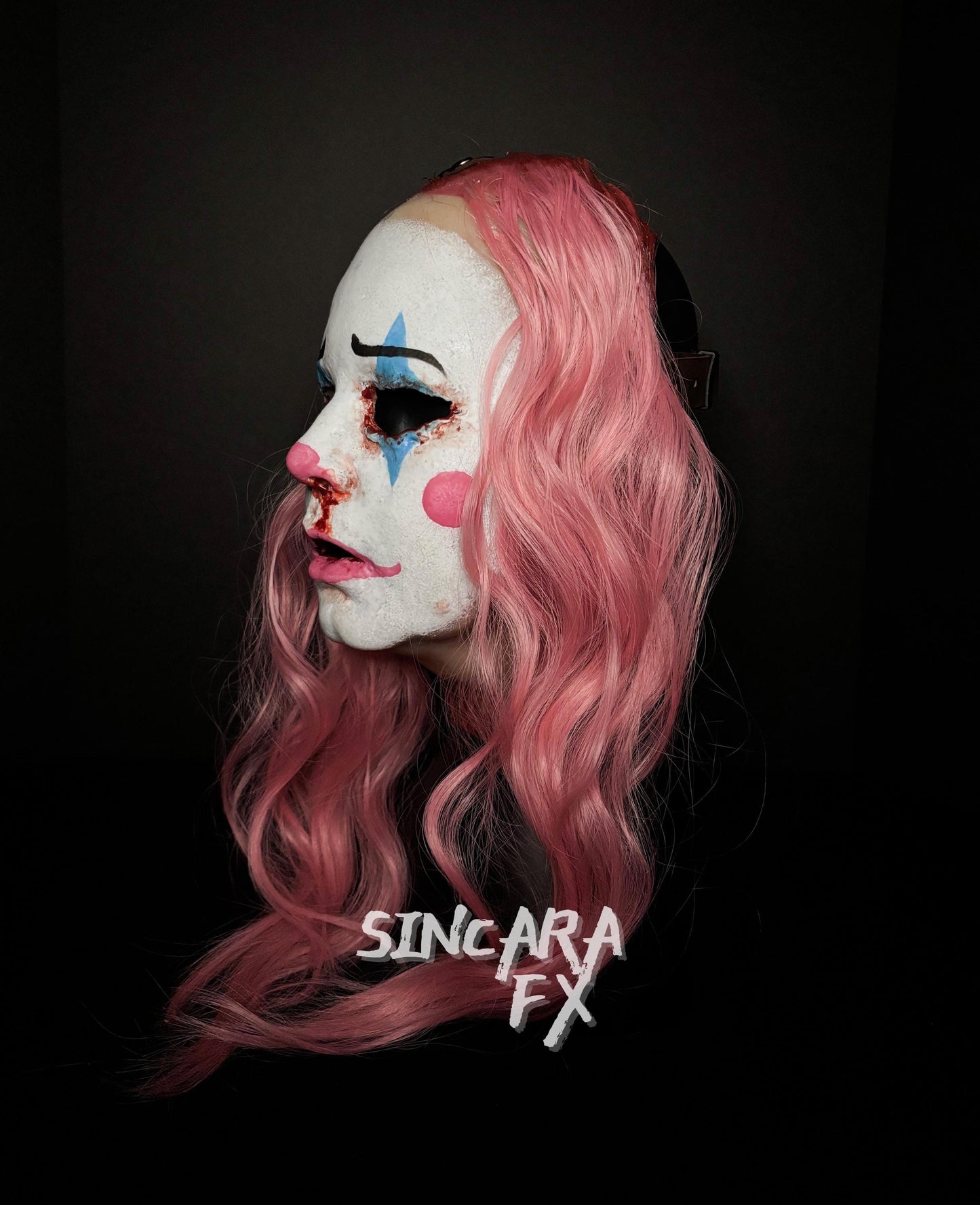 Bambino Silicone Mask- Pink Clown Variant