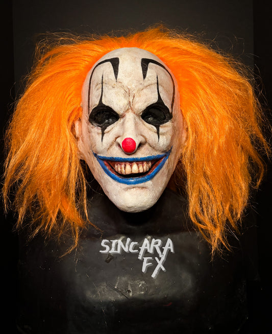 Creep Silicone Mask- Orange Clown