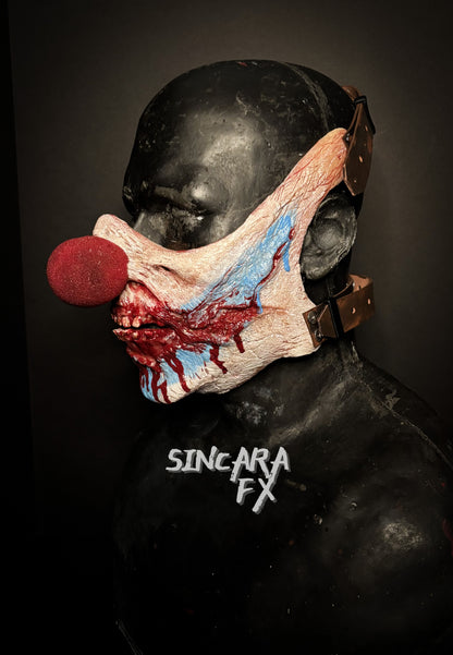 Hush Silicone Quarter Mask- Clown Variant