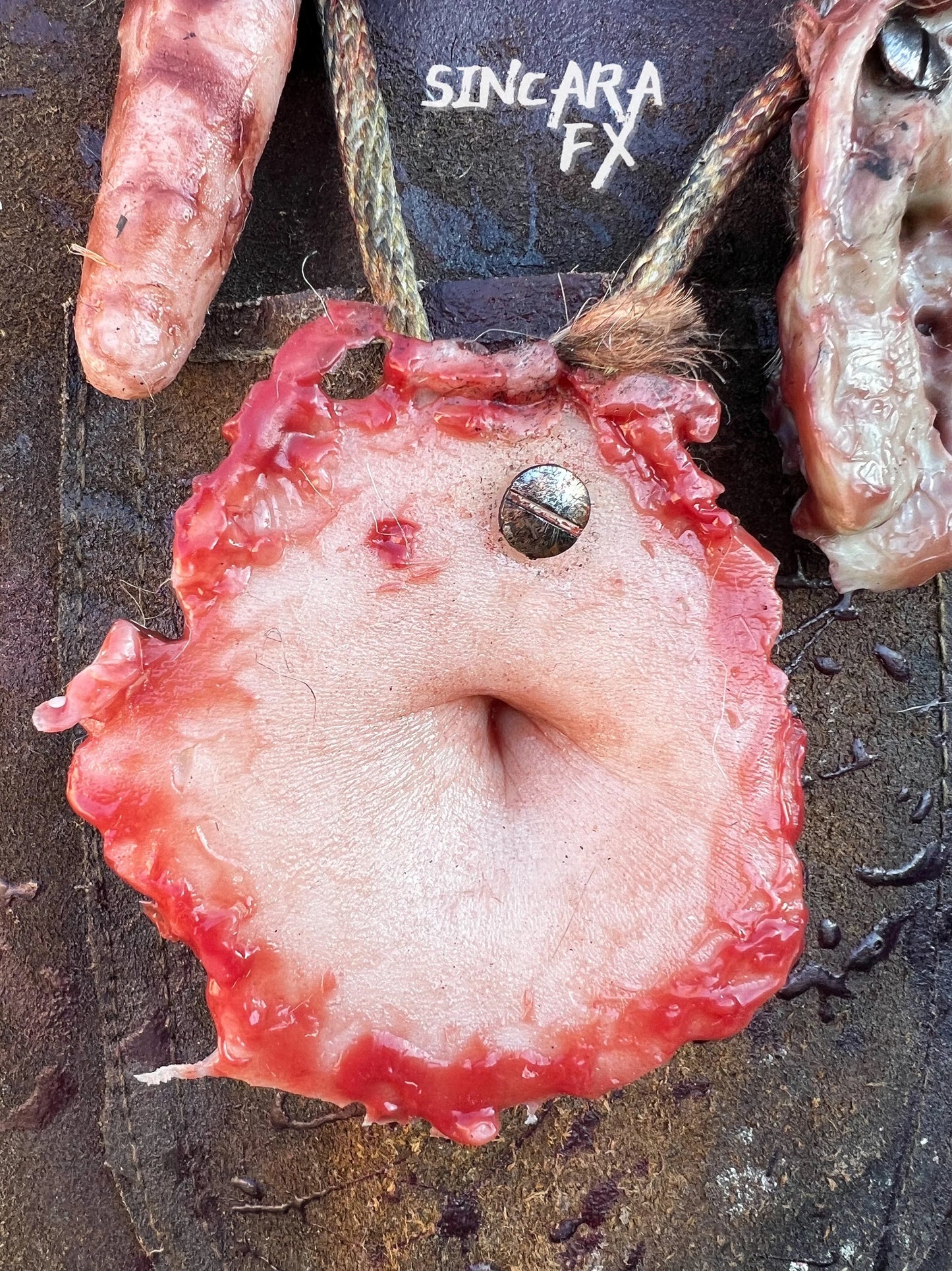 Silicone Body Parts Keepsake Necklace
