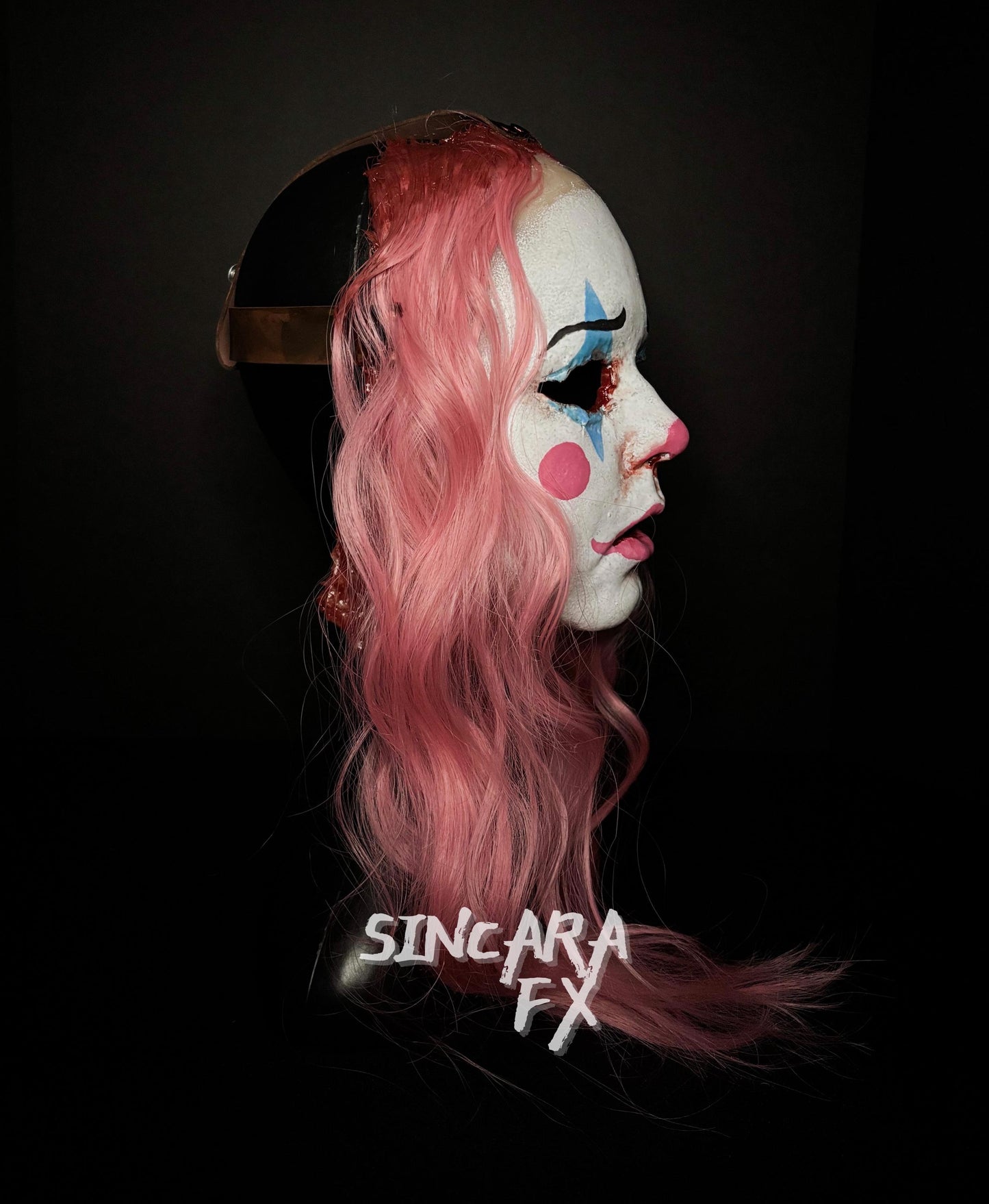 Bambino Silicone Mask- Pink Clown Variant